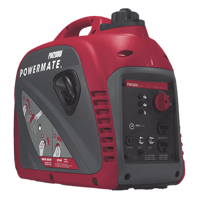 Generador Inversor Portátil / 1.7 kW Nominal / 2.0 kW Arranque / 120 VCA / 60 Hz / Tanque 4.5 L / 11 Horas Autonomía