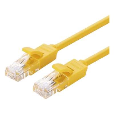 Cable UTP Ethernet Cat 6 / 1000 Mbps / 250 MHz / 2 m (6.56 ft) / RJ45 / Amarillo