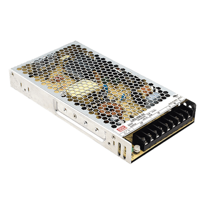 Fuente de Alimentación Conmutada / 200W / 5Vcc 40A / Entrada Seleccionable 90-132Vca o 180-264Vca / Montaje en Chasis / Convección Natural