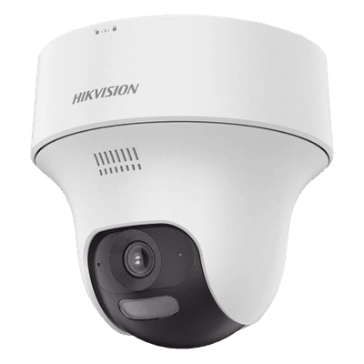 Cámara Turret PT IP / 4 Megapixel / Lente 2.8 mm / Dual Light 20 m (65.6 ft) / Wi-Fi / IP54 / Audio Bidireccional
