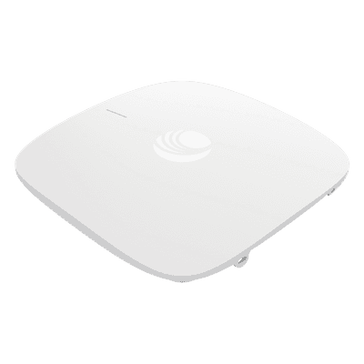 Punto de Acceso Empresarial / Wi-Fi 6/6E Tri-Banda / 3 Radios SDR / 1,500 Clientes / Antena 5/6 dBi / PoE / Techo o Plafón