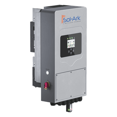 Inversor Hibrido SOL-ARK, 5 Kw, 127 Vcc, WIFI incluido, IP65, Entrada de Baterías a 48 Vcc