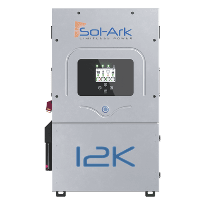 Inversor Híbrido / 12 kW / 220 VCA / Fase Dividida / IP65 / 48 VCC / MPPT Dual / 13 kW FV / Transferencia 4 ms