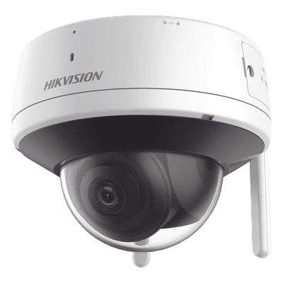 Domo IP / 4 Megapixel / Lente 2.8 mm / IR 30 m (98.4 ft) / Wi-Fi / IP66 / AcuSense Lite / Micrófono y Bocina / H.265+
