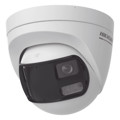 Cámara Turret TURBOHD / 3K 5 Megapixel / Visión 180° / Dual Light 40 m (131.2 ft) / Micrófono Integrado / IP67