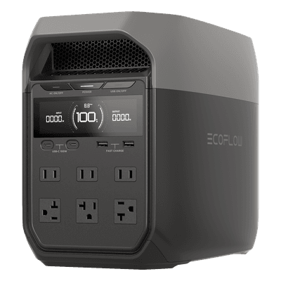 Estación de Energía Portátil / 1024 Wh / 6 Salidas AC 1800 W / 4 USB-C 100 W / Carga Solar 500 W / Wi-Fi y Bluetooth
