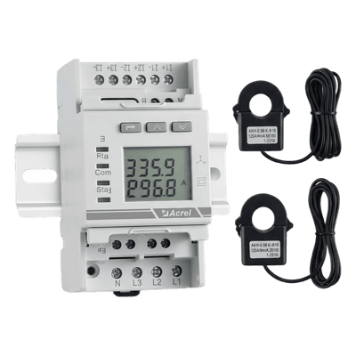 Medidor de Energía con TC Externos / Inyección Cero / Control Fotovoltaico Dinámico / Compatible Gateway DTU-Pro / Monitoreo Bidireccional
