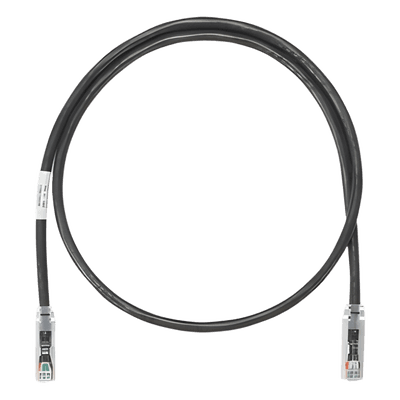 Cable de Parcheo UTP / Cat 6 / 6.10 m (20 ft) / 24 AWG / T568B / CM / Negro