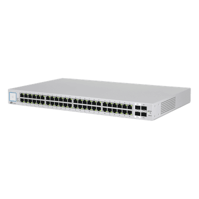 Switch administrable / 48 puertos Gigabit / 2 SFP 1G / 2 SFP+ 10G / 1U Rack / 70 Gbps throughput