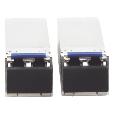 UFiber Módulo SFP+ 10G, transceptor MiniGibic MonoModo 10 Gbps, distancia 10 km, conectores LC, paquete de 2 piezas