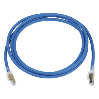 Patch Cord Cat6A UTP / CM-LS0H / 2.13 m (7 Pies) / 500 MHz / PoE+ / Ultra Delgado