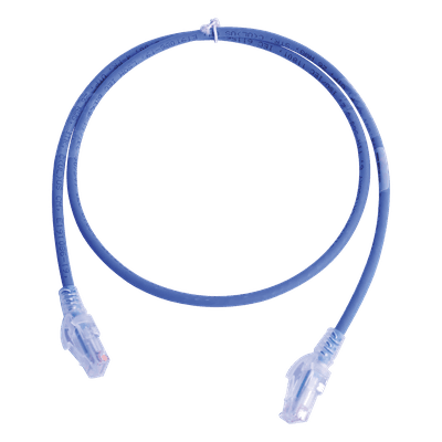 Patch Cord Cat6 UTP / CM/LS0H / 0.91 m (3 ft) / Azul / 250 MHz / -10 a 60°C