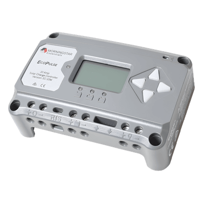 Controlador Solar PWM / 20 A / 12/24 Vcc Auto-detección / Pantalla de Medición / Voltaje Solar hasta 60 V / Protección 1500 W