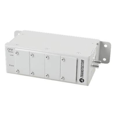 Chassis Montaje en Pared / 4 Puertos RJ-45 / Ethernet y PoE / 2.00 x 7.00 x 3.41 in