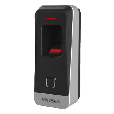 Lector de Control de Acceso / Huella Digital Óptica / MIFARE 13.56 MHz / RS-485 / IP65 / -40°C a +70°C / 2.44' × 5.20' × 1.73'