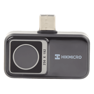 MINI2 - Cámara Termográfica Portátil para Celulares (Android) /  Conector Tipo USB - C / Lente 3.5 mm / IP40  / JPEG (Imagen) / Video (MP4) / Rango de Medición de -20°C a 350°C 