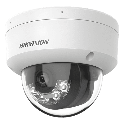 Cámara Domo IP / 8 Megapixel (4K) / Lente 2.8 mm / 113° / Dual Light 30 m (98.4 ft) / AcuSense Lite / IK08 / IP67 / PoE