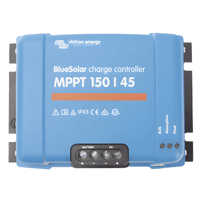 BlueSolar MPPT 150/45. Controlador Solar MPPT 45A, Voltaje Selección Automática: 12/24/36/48 Vcc.