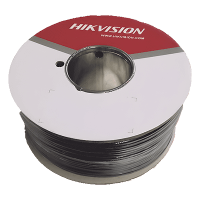 Cable Coaxial Siames Mini RG59 + Alimentación / 90 m (295.28 pies) / CCA / 1080p a 4K / Interior y Exterior