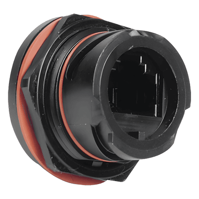 Jack Reforzado Ruggedized MAX, Cat6, Para Uso Industrial o Exterior, Protección IP67